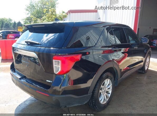 1FMSK8BH8LGA84337 2020 FORD EXPLORER Black უკანა მარჯვენა