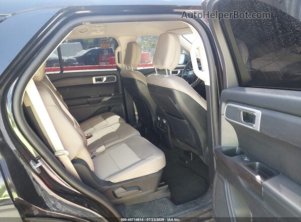 1FMSK8BH8LGA84337 2020 FORD EXPLORER Black VIN კოდის სტიკერის ხედი