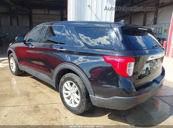 1FMSK8BH8LGA84337 2020 FORD EXPLORER Black უკანა მარცხენა