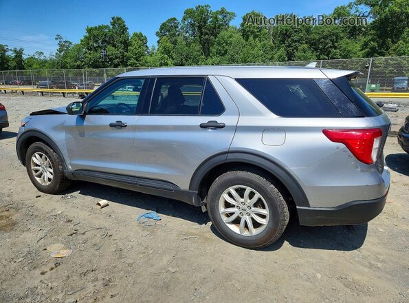 1FMSK8BH9LGD20154 2020 FORD EXPLORER Silver Հետևի ձախ