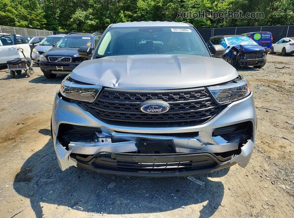 1FMSK8BH9LGD20154 2020 FORD EXPLORER Silver Դիմացի տեսք
