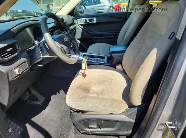 1FMSK8BH9LGD20154 2020 FORD EXPLORER Silver Սալոնի դիմացի տեսք