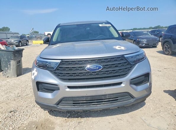 1FMSK8BHXNGA91163 2022 FORD EXPLORER Silver Vista frontal