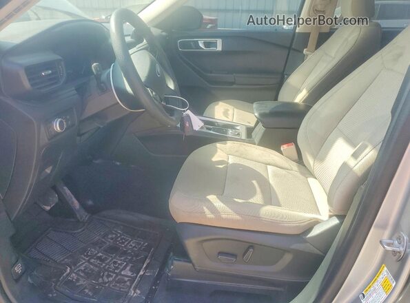 1FMSK8BHXNGA91163 2022 FORD EXPLORER Silver Vista interior delantera