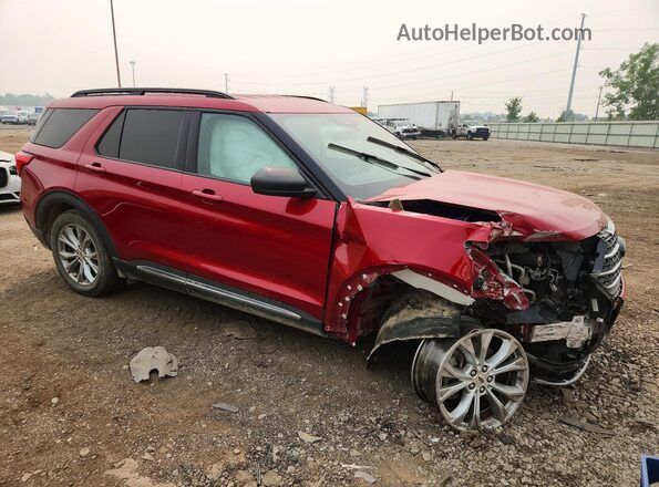 1FMSK8DH0LGA51863 2020 FORD EXPLORER Red Front right
