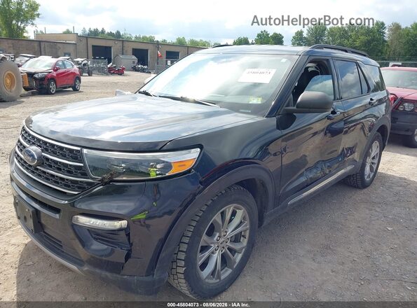 1FMSK8DH0LGA75788 2020 FORD EXPLORER Black Przód lewy