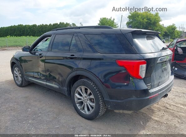 1FMSK8DH0LGA75788 2020 FORD EXPLORER Black Widok z przodu