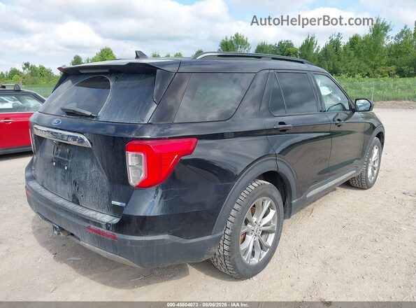 1FMSK8DH0LGA75788 2020 FORD EXPLORER Black Tył prawy