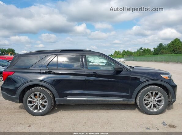 1FMSK8DH0LGA75788 2020 FORD EXPLORER Black Widok wnętrza z tyłu