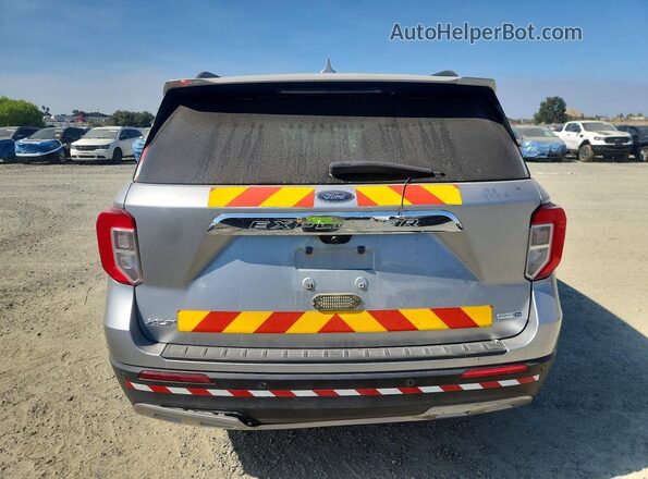 1FMSK8DH0LGC27049 2020 FORD EXPLORER Silver Հետևի տեսք