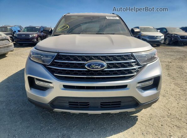 1FMSK8DH0LGC27049 2020 FORD EXPLORER Silver Դիմացի տեսք