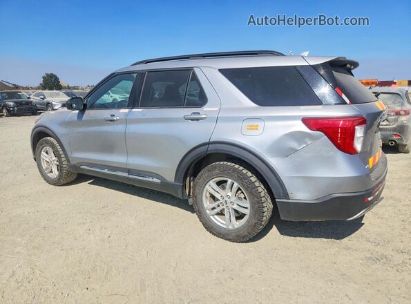 1FMSK8DH0LGC27049 2020 FORD EXPLORER Silver Հետևի ձախ