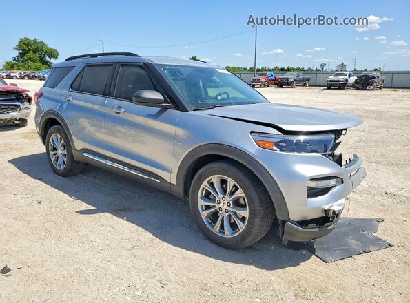 1FMSK8DH0LGC68149 2020 FORD EXPLORER Silver Передня права чверть