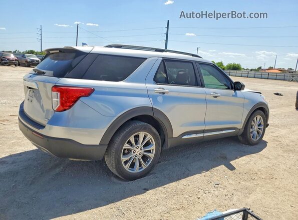 1FMSK8DH0LGC68149 2020 FORD EXPLORER Silver Задня права чверть