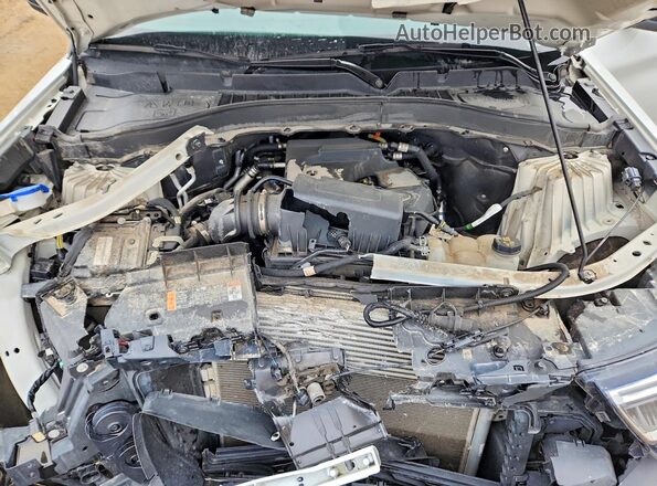 1FMSK8DH0LGC70628 2020 FORD EXPLORER White Engine compartment view