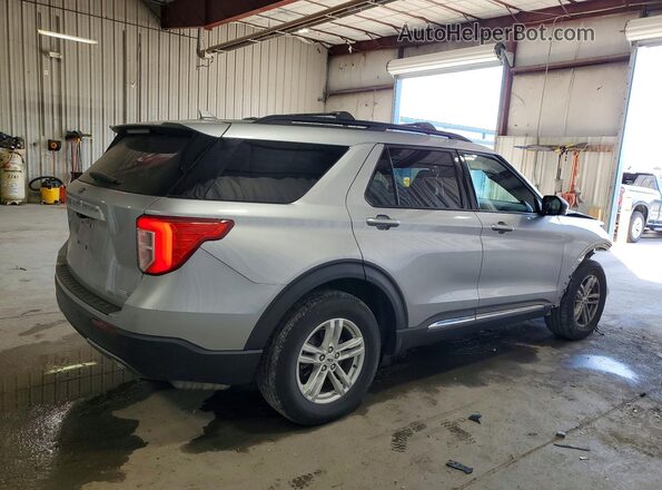 1FMSK8DH0LGC85047 2020 FORD EXPLORER Silver Задня права чверть