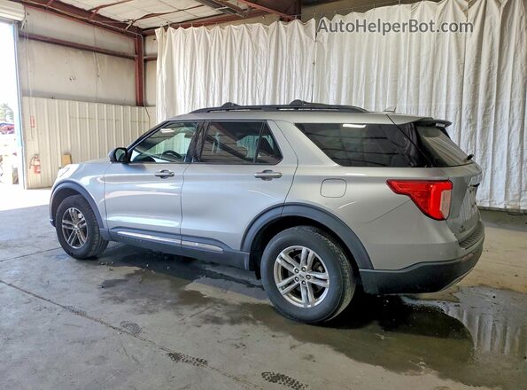 1FMSK8DH0LGC85047 2020 FORD EXPLORER Silver Задня ліва чверть