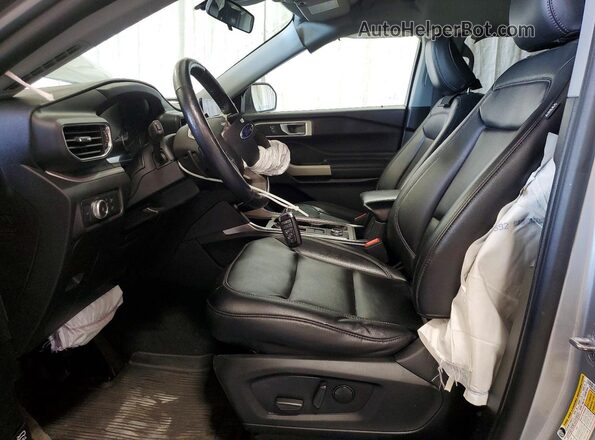 1FMSK8DH0LGC85047 2020 FORD EXPLORER Silver Вид салону спереду