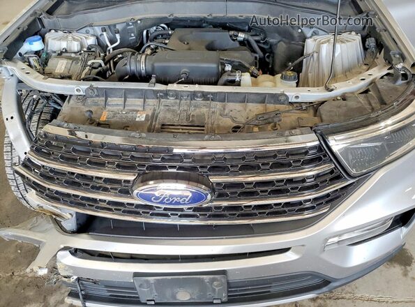 1FMSK8DH0LGC85047 2020 FORD EXPLORER Silver Вид підкапотного простору