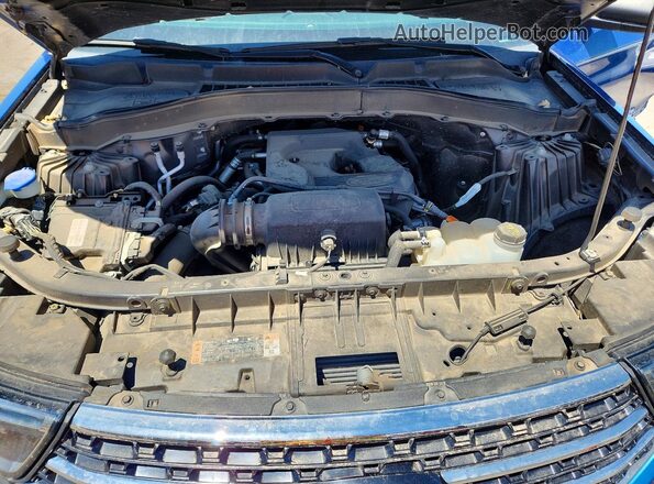 1FMSK8DH0LGC90636 2020 FORD EXPLORER Синий Вид подкапотного пространства
