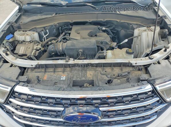 1FMSK8DH0LGD20279 2020 FORD EXPLORER White ძრავის განყოფილების ხედი