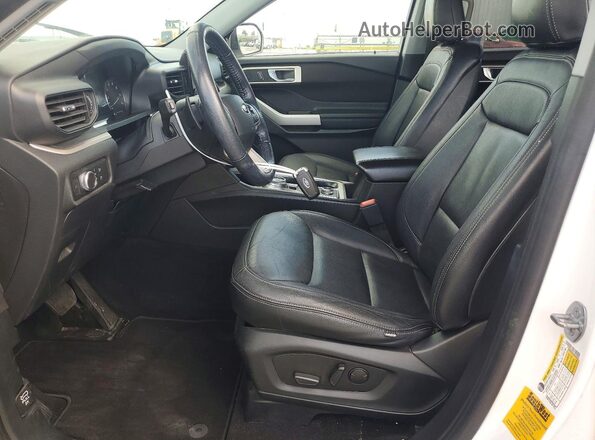 1FMSK8DH0LGD20279 2020 FORD EXPLORER White წინა სალონის ხედი