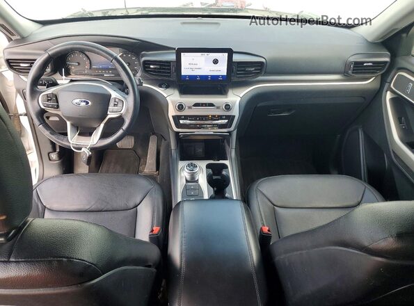1FMSK8DH0LGD20279 2020 FORD EXPLORER White წინა პანელის ხედი