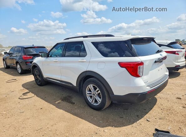 1FMSK8DH0MGA51797 2021 FORD EXPLORER White Задня ліва чверть