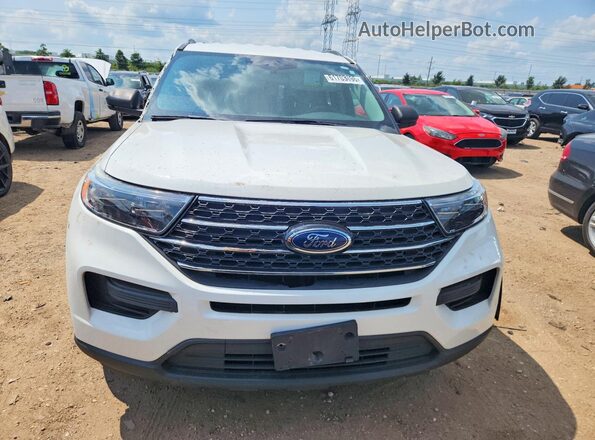 1FMSK8DH0MGA51797 2021 FORD EXPLORER White Вид спереду