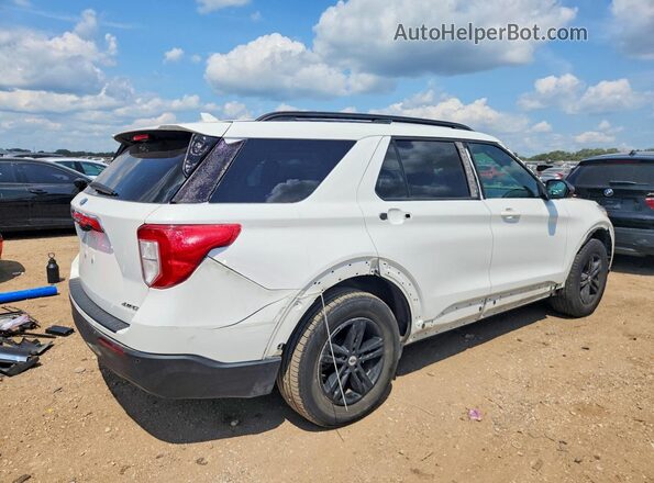 1FMSK8DH0MGA51797 2021 FORD EXPLORER White Задня права чверть