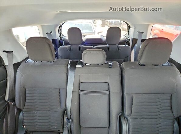 1FMSK8DH0MGA51797 2021 FORD EXPLORER White Вид задніх сидінь