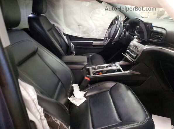 1FMSK8DH0MGA80510 2021 FORD EXPLORER Blue Widok wnętrza z przodu