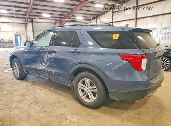 1FMSK8DH0MGA80510 2021 FORD EXPLORER Blue Tył lewy