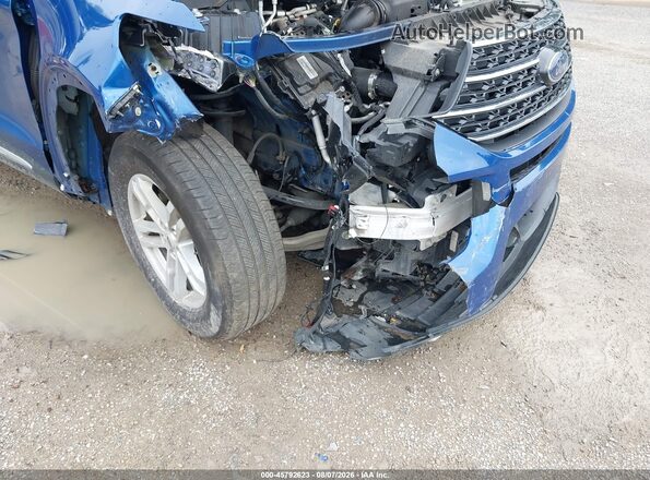 1FMSK8DH0MGB77691 2021 FORD EXPLORER Blue Widok z przodu