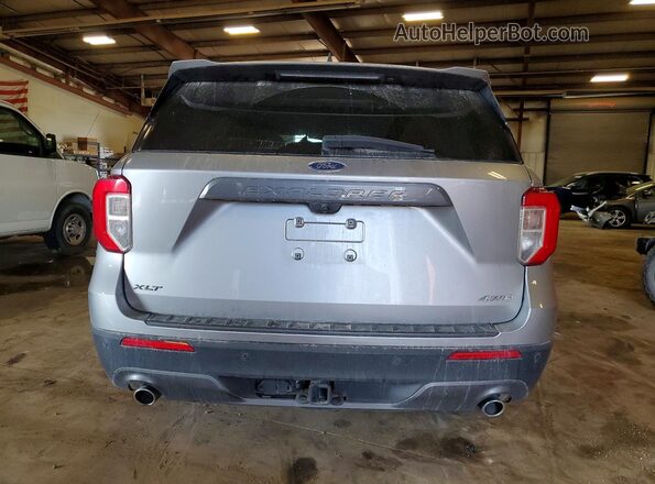1FMSK8DH0MGC10625 2021 FORD EXPLORER Silver უკანა ხედი