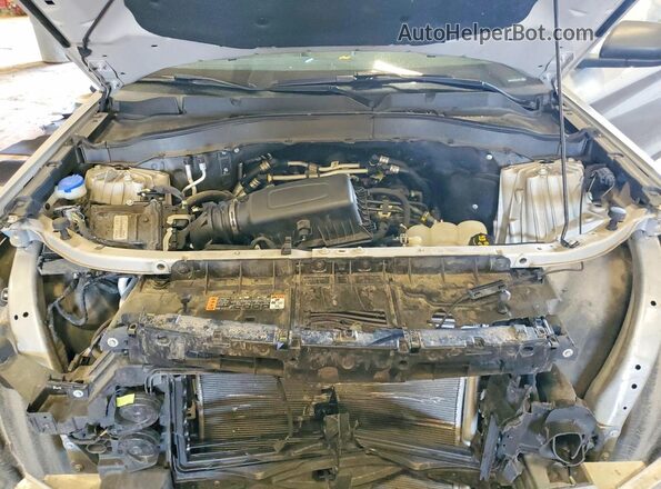 1FMSK8DH0MGC10625 2021 FORD EXPLORER Silver ძრავის განყოფილების ხედი