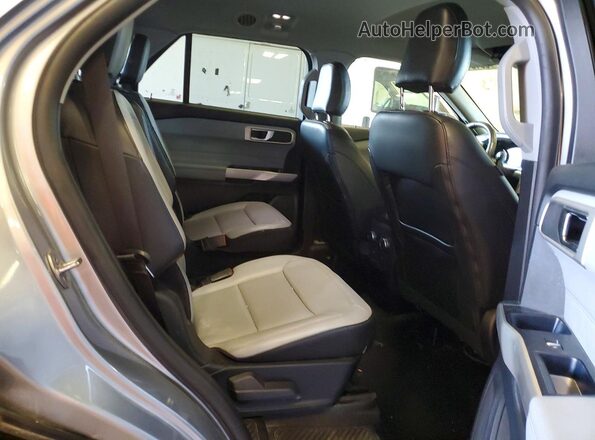 1FMSK8DH0MGC10625 2021 FORD EXPLORER Silver უკანა სალონის ხედი