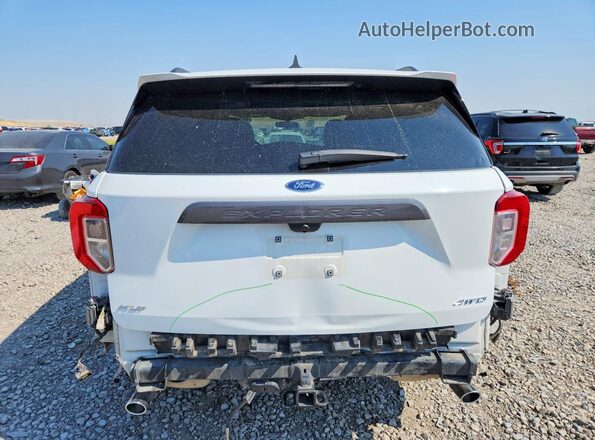 1FMSK8DH0MGC29188 2021 FORD EXPLORER Белый Вид сзади