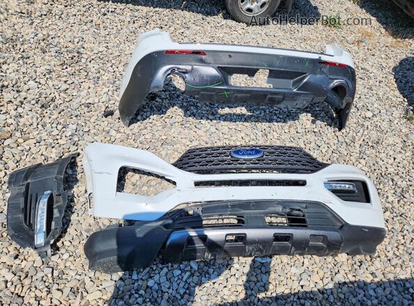 1FMSK8DH0MGC29188 2021 FORD EXPLORER Белый Вид подкапотного пространства