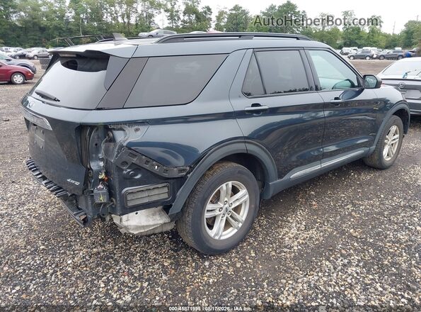 1FMSK8DH0NGA12564 2022 FORD EXPLORER Gray Հետևի աջ