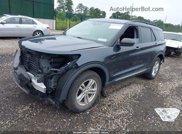 1FMSK8DH0NGA12564 2022 FORD EXPLORER Gray Առջևի ձախ երեք քառորդ տեսարան