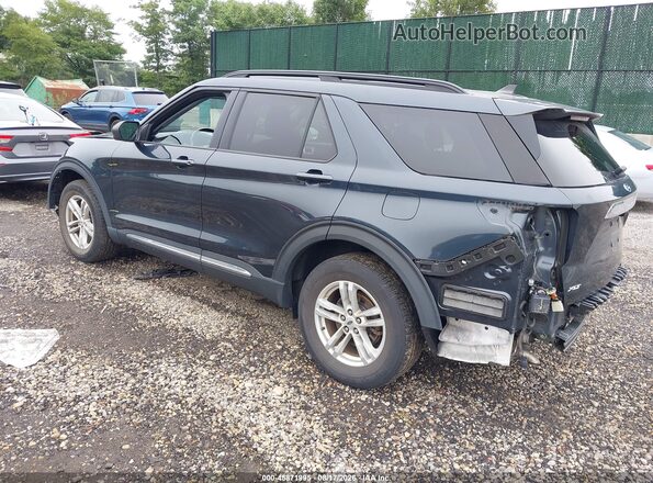 1FMSK8DH0NGA12564 2022 FORD EXPLORER Gray Հետևի ձախ