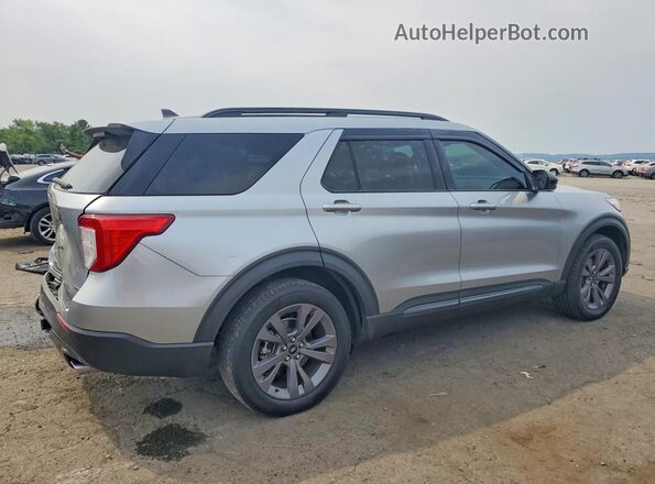 1FMSK8DH0NGC16247 2022 FORD EXPLORER Gray Trasero derecho