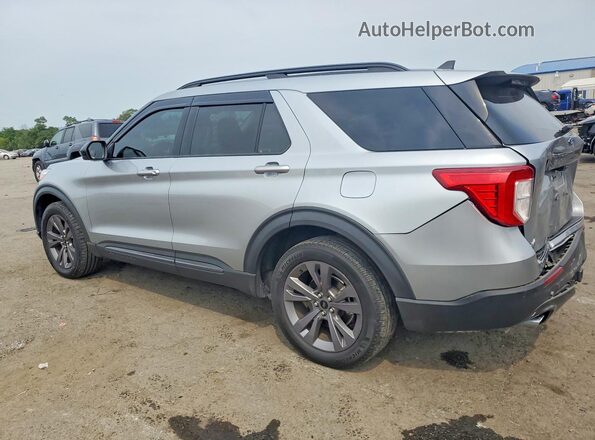 1FMSK8DH0NGC16247 2022 FORD EXPLORER Gray Trasero izquierdo