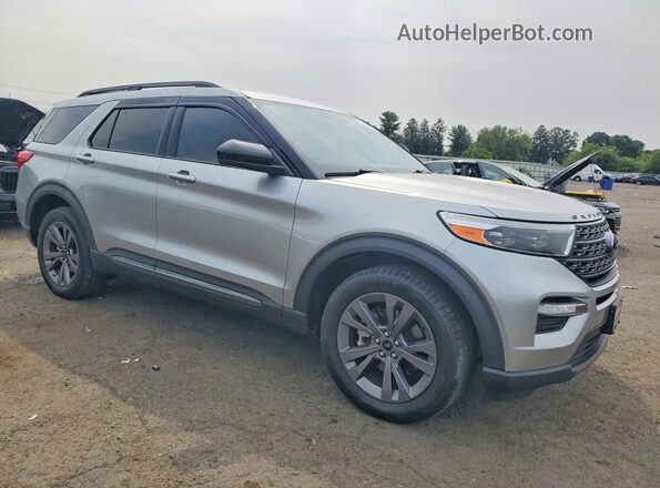 1FMSK8DH0NGC16247 2022 FORD EXPLORER Gray Delantero derecho