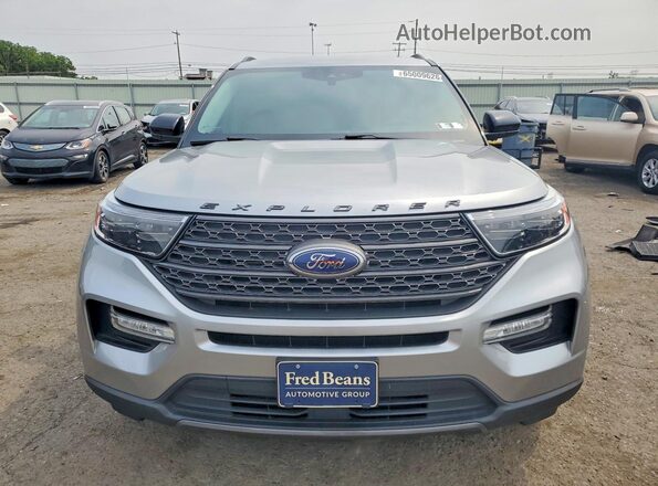 1FMSK8DH0NGC16247 2022 FORD EXPLORER Gray Vista frontal
