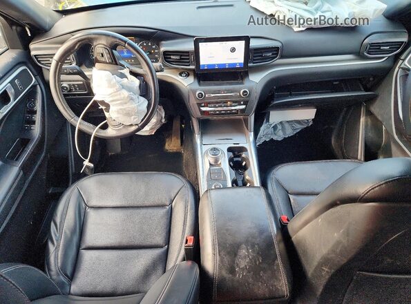 1FMSK8DH1LGA12697 2020 FORD EXPLORER Зеленый Вид панели приборов