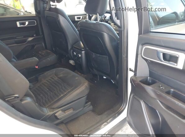 1FMSK8DH1LGA41388 2020 FORD EXPLORER White VIN կոդի պիտակի տեսք