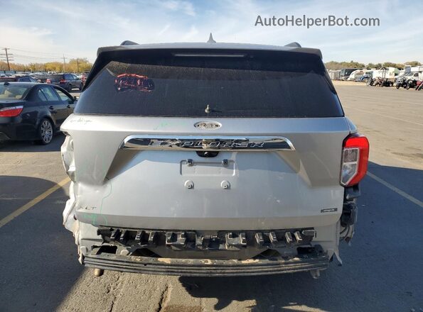 1FMSK8DH1LGA50589 2020 FORD EXPLORER Серебряный Вид сзади