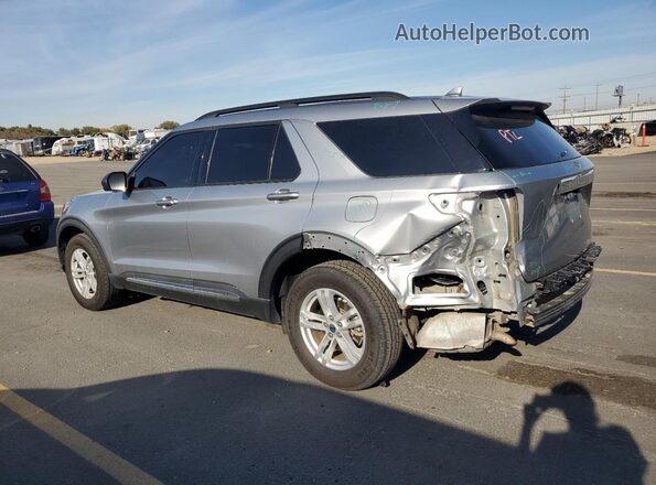1FMSK8DH1LGA50589 2020 FORD EXPLORER Серебряный Задняя левая четверть